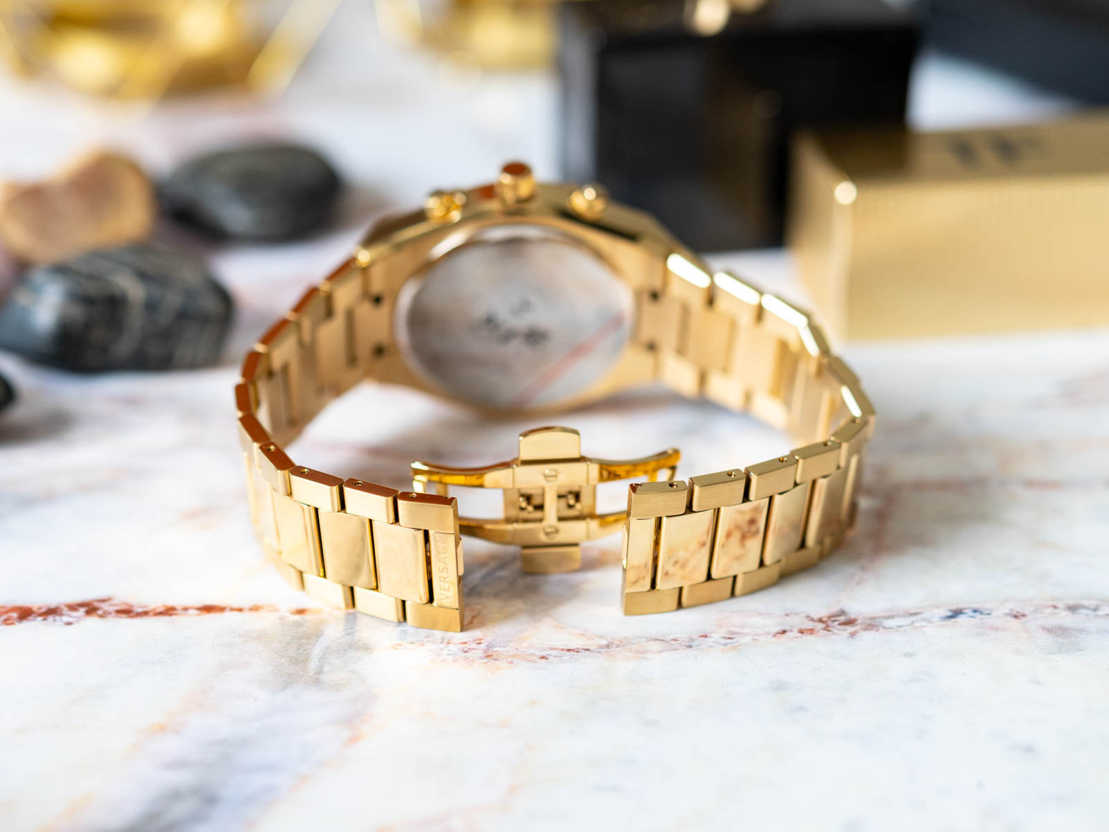 Versace VESO00822 นาฬิกาผู้ชาย Chronograph Quartz Men's Watch