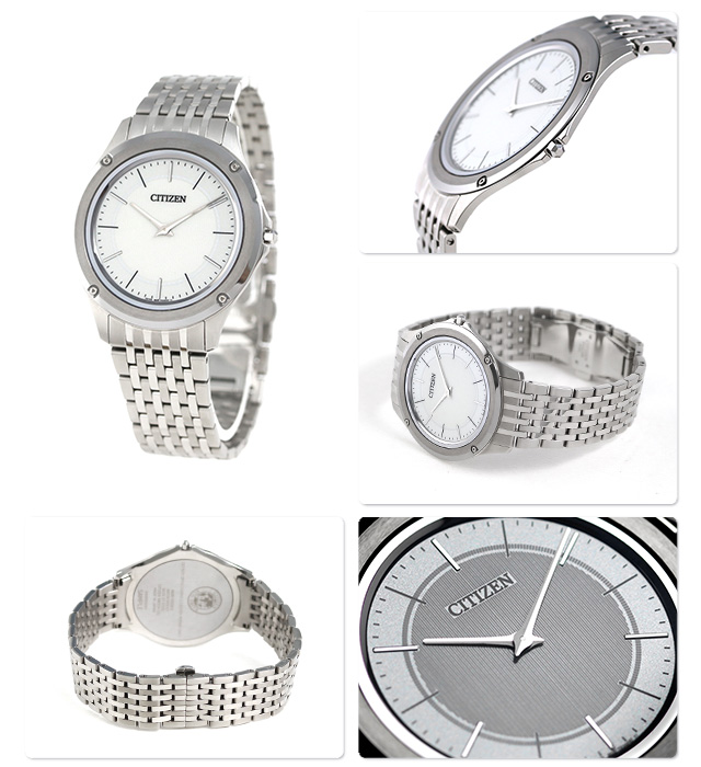 Citizen AR5000-68A นาฬิกาผู้ชาย Eco-Drive One Ultra Slim Men's Watch