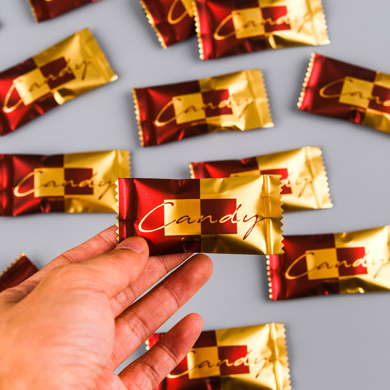 ถุงซีล ใส่ขนม ลูกอม ขนาด 3.5x7 ซม.และขนาดใกล้เคียง จำนวน 95-100 ใบต่อแพ็ค