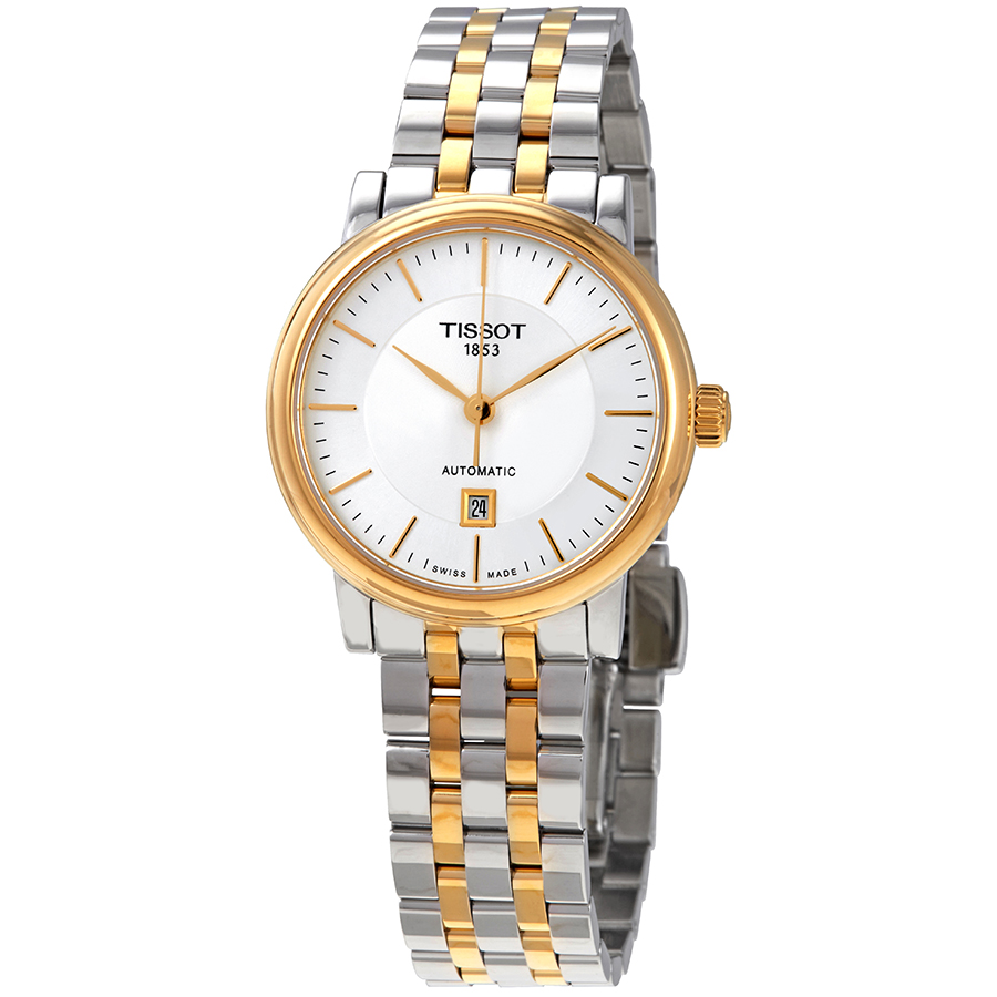 Tissot T122.207.22.031.00 นาฬิกาผู้หญิง Carson Premium Automatic Women's Watch