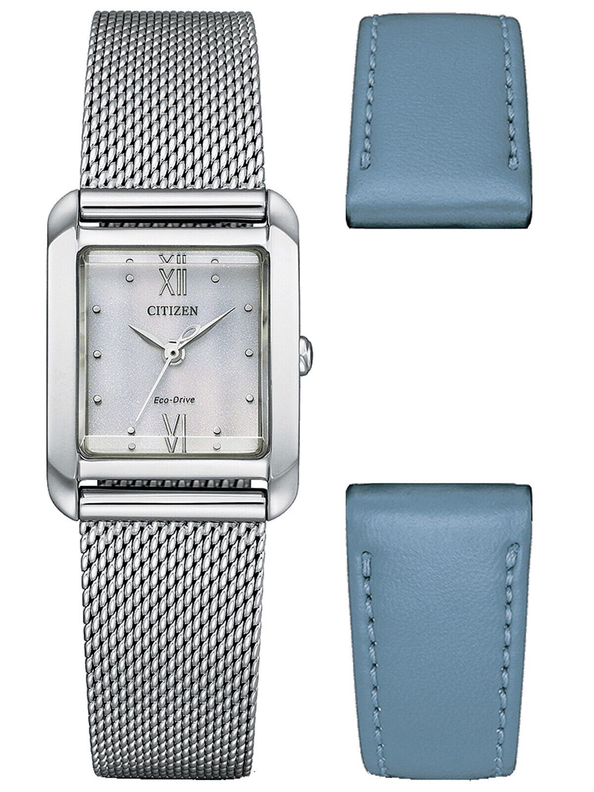 Citizen EW5590-62A นาฬิกาผู้หญิง Eco-Drive Citizen L Women's Watch + 2 สาย