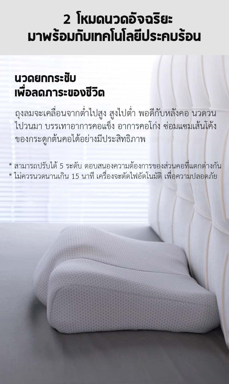 Xiaomi LERAVAN Smart Sleep Traction Massage Pillow - หมอนนวดอัจฉริยะ