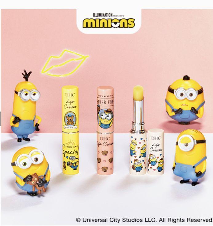 [PRE-ORDER] DHC ลิปมัน ลายมินเนียน เซ็ท 3 แท่ง นำเข้าจากญี่ปุ่น DHC Lip Minion 限定デザイン DHC 薬用リップクリーム ミニオン3本セット
