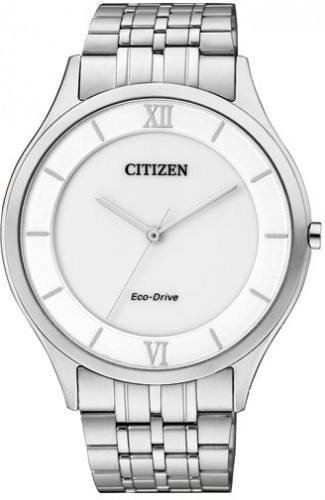 Citizen AR0070-51A นาฬิกาข้อมือผู้ชาย Eco-Drive Stiletto Ultra Thin Japan Made Men's Watch