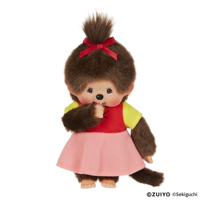 [PRE-ORDER] ตุ๊กตา ม่อนชิชิ ไฮดี้ สาวน้อยแห่งเทือกเขาแอลป์ Size S ม่อนชิชิจัง Heidi x Monchhichi Girl นำเข้าจากญี่ปุ่น ハイジモンチッチ 女の子 267927