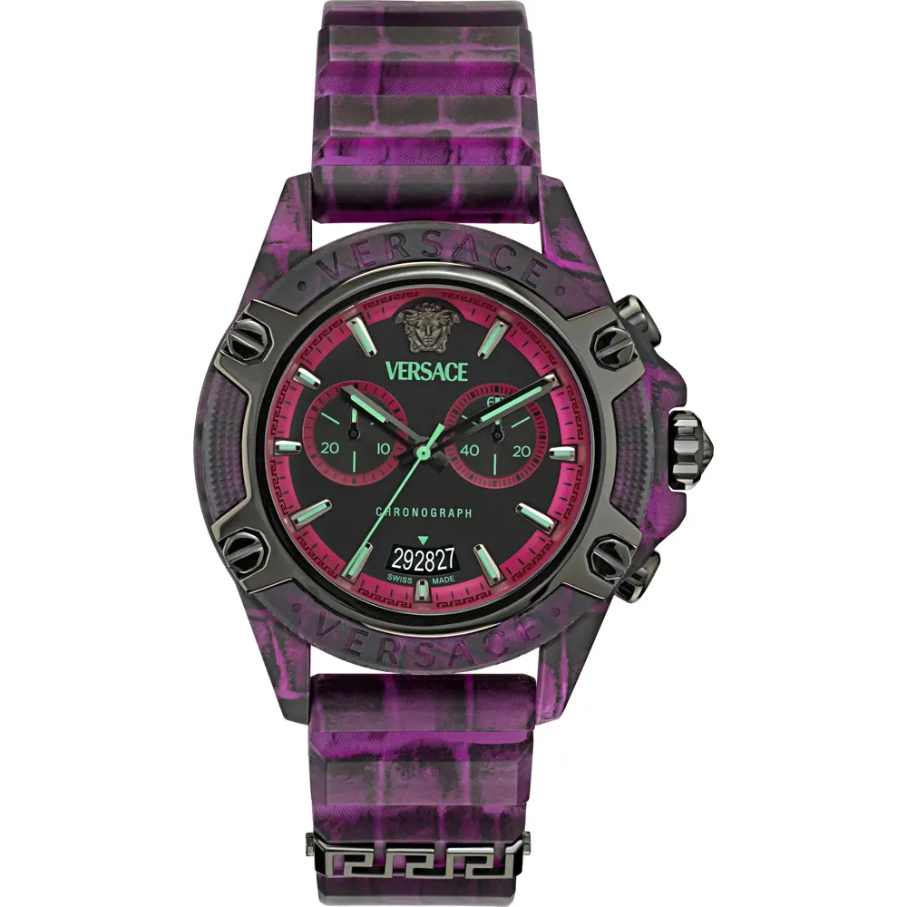 Versace VE8P00124 นาฬิกาผู้ชาย Quartz Chronograph Men's Watch