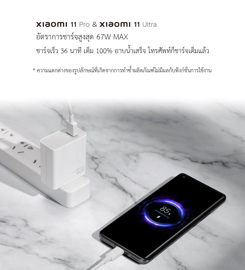 Xiaomi USB Charger (67W) - หัวชาร์จ USB รุ่นชาร์จเร็ว (67วัตต์)