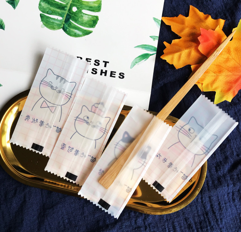 ถุงซีล ใส่ลูกอม ขนม ขนาด 4x9-9.5 ซม.จำนวน 95-100 ใบ/แพ็ค