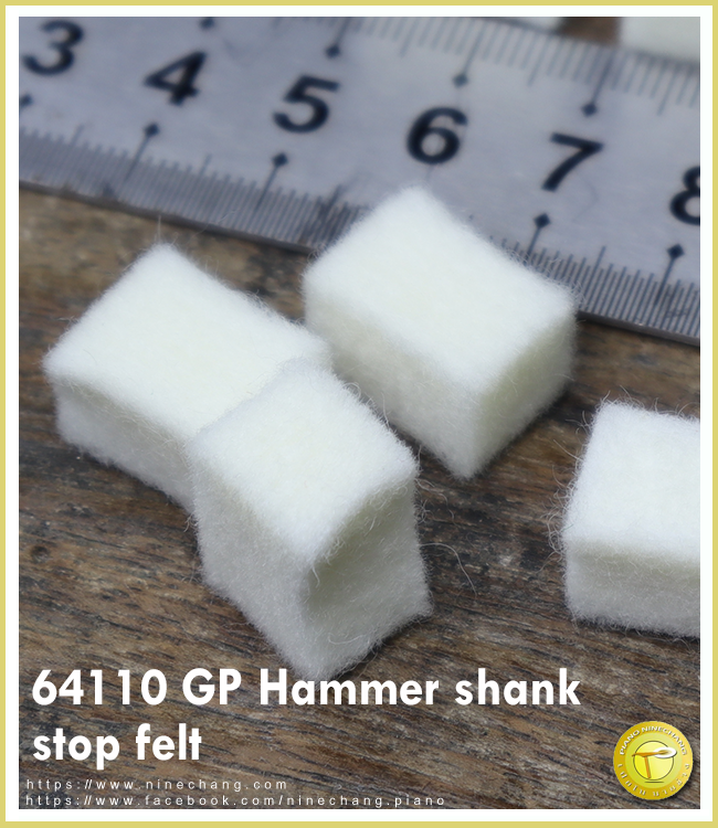 64110 GP Hammer shank stop felt