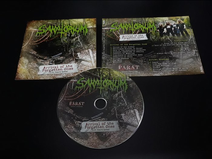 SANATORIUM'Arrival Of The Forgotten Ones'CD.