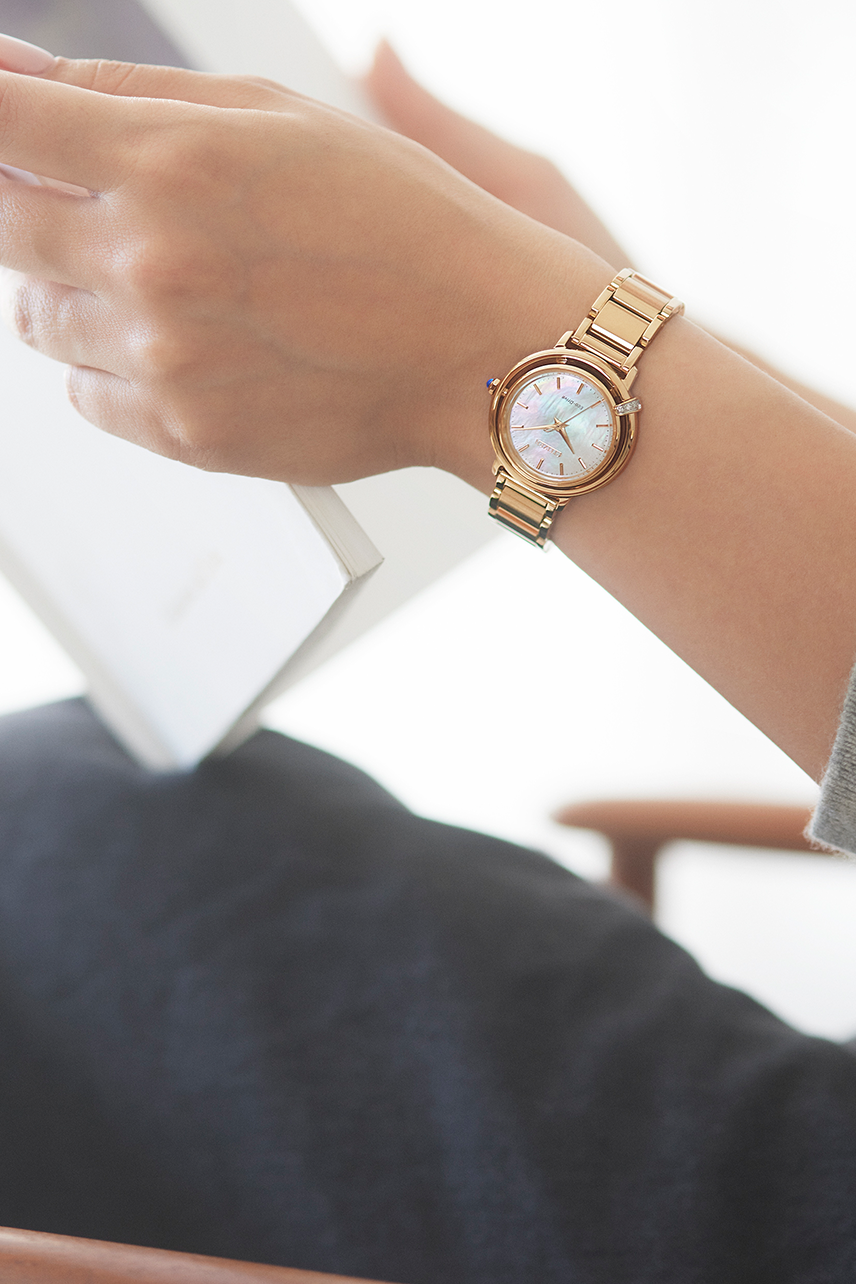 Citizen EM1093-61D นาฬิกาผู้หญิง Eco-Drive Diamond 3 Pcs Women's Watch + Leather Strap