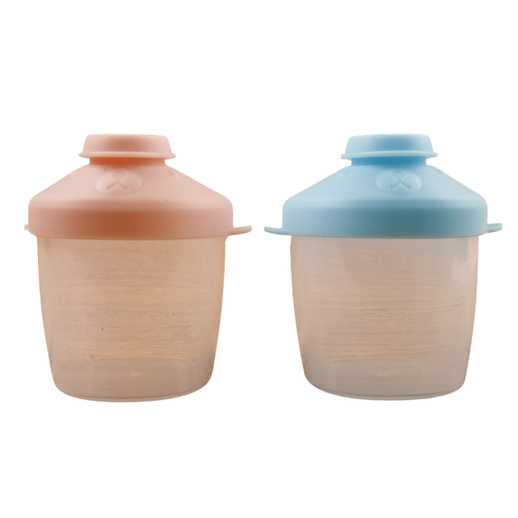 กล่อง 1 ช่องพกพา กล่องเก็บขนม กล่องนมผงพกพา กล่องเก็บอาหารเสริม