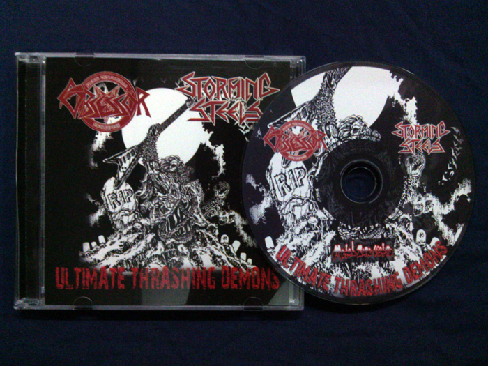 OBSESSOR/STORMING STEELS'Ultimate Thrashing Demons' CD