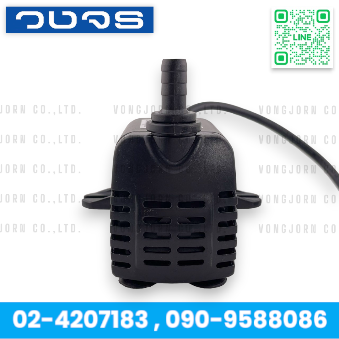 ปั๊มพัดลมไอเย็น ปั๊มน้ำแบบแช่ สำหรับ พัดลมไอเย็น 7W มีสายดิน ฮาตาริ AC PRO Hatari ปั้มน้ำฮาตาริ