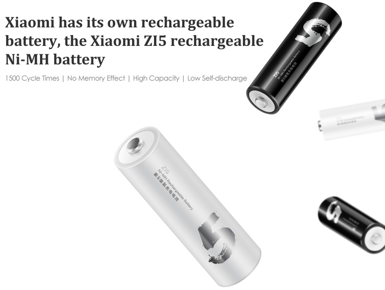 ZI5 AA Rechargeable Ni-MH Battery - ถ่านชาร์จ ZI5 ขนาด AA