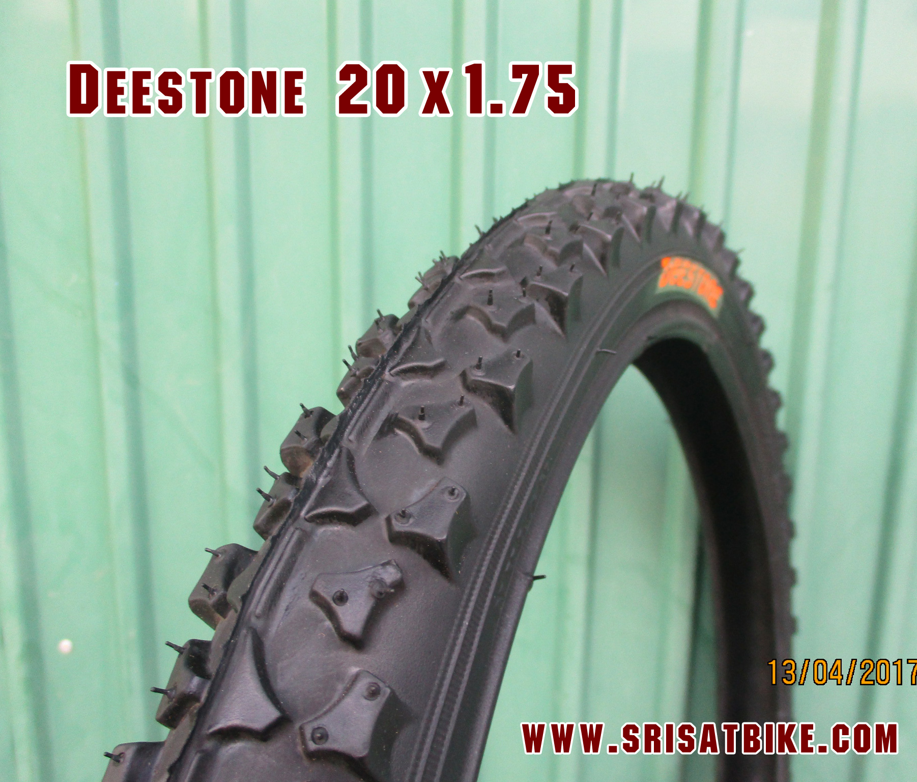 ยางจักรยาน 20 x 1.75 (44-406) Deestone ดอกยางวิบาก