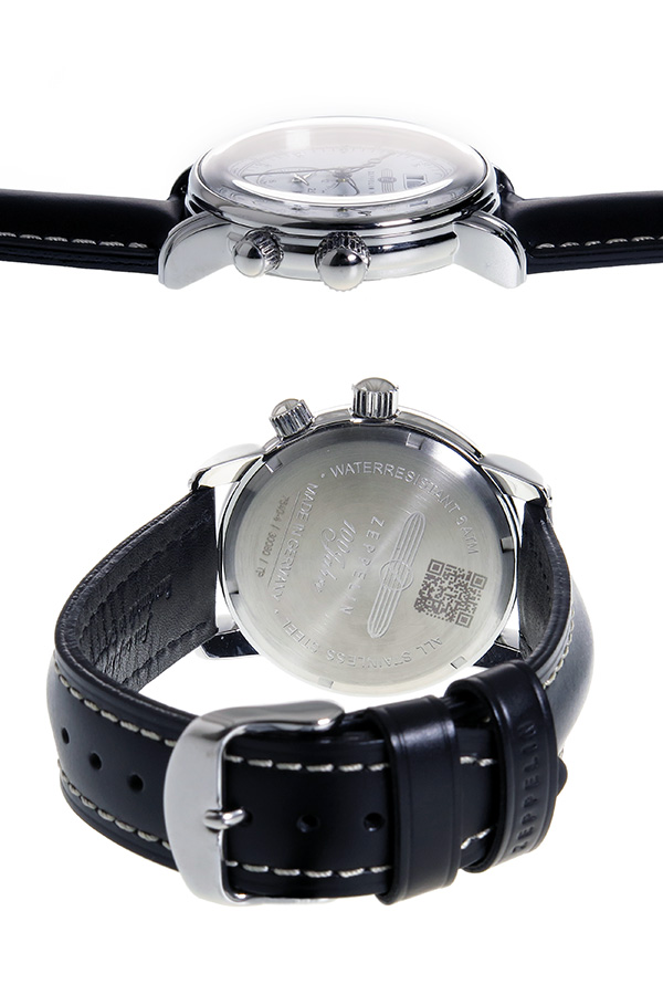 Zeppelin 7640-4 นาฬิกาผู้ชาย Zeppelin Model 7640-4, Series 100 Years Zeppelin ED.1 Quartz Men's Watch Made In Germany