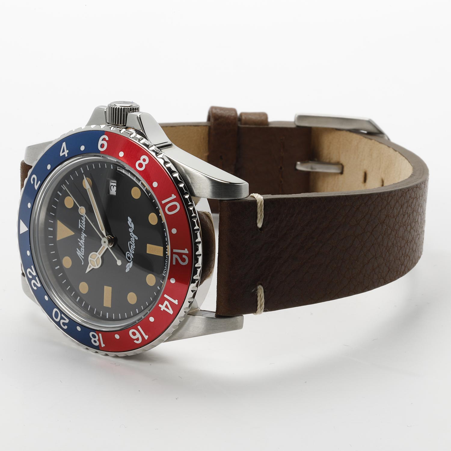 Mathey-Tissot H900ALR นาฬิกาผู้ชาย Vintage Quartz Men's Watch