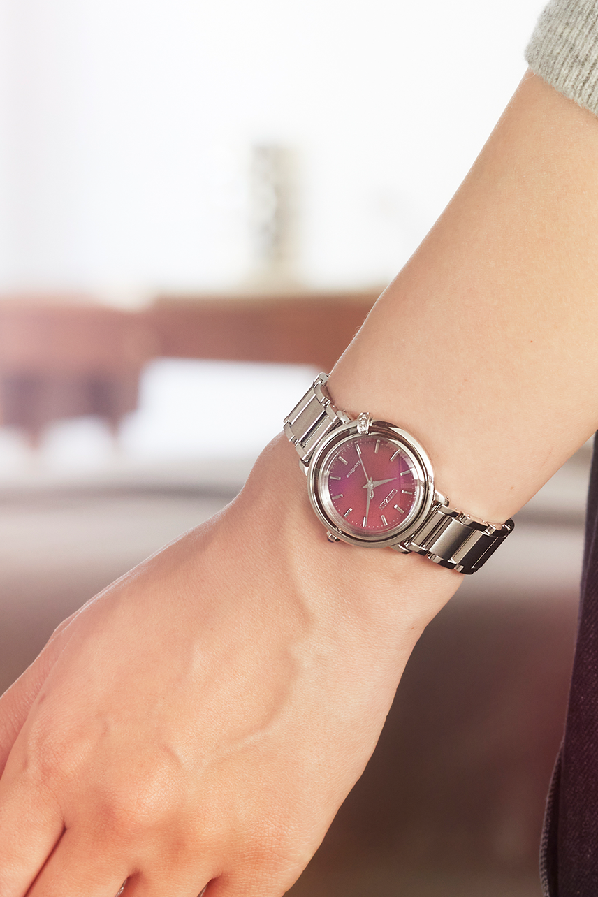 Citizen EM1090-78X นาฬิกาผู้หญิง Eco-Drive Diamond 3 Pcs Women's Watch + Leather Strap