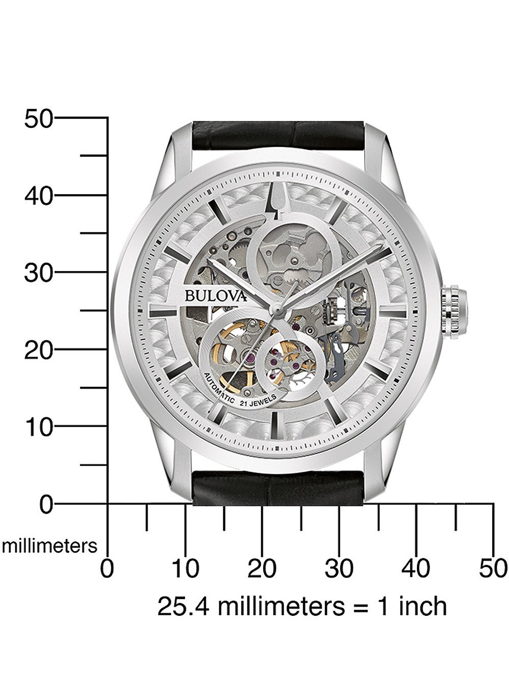 Bulova 96A266 นาฬิาผู้ชาย Sutton Automatic Men's Watch