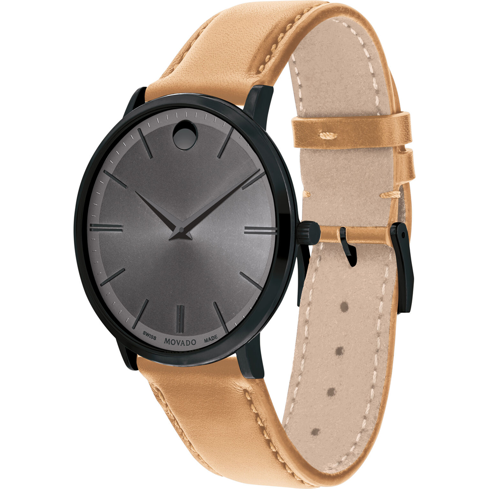 Movado 0607378 นาฬิกาผู้ชาย Ultra Slim Quartz Men's Watch