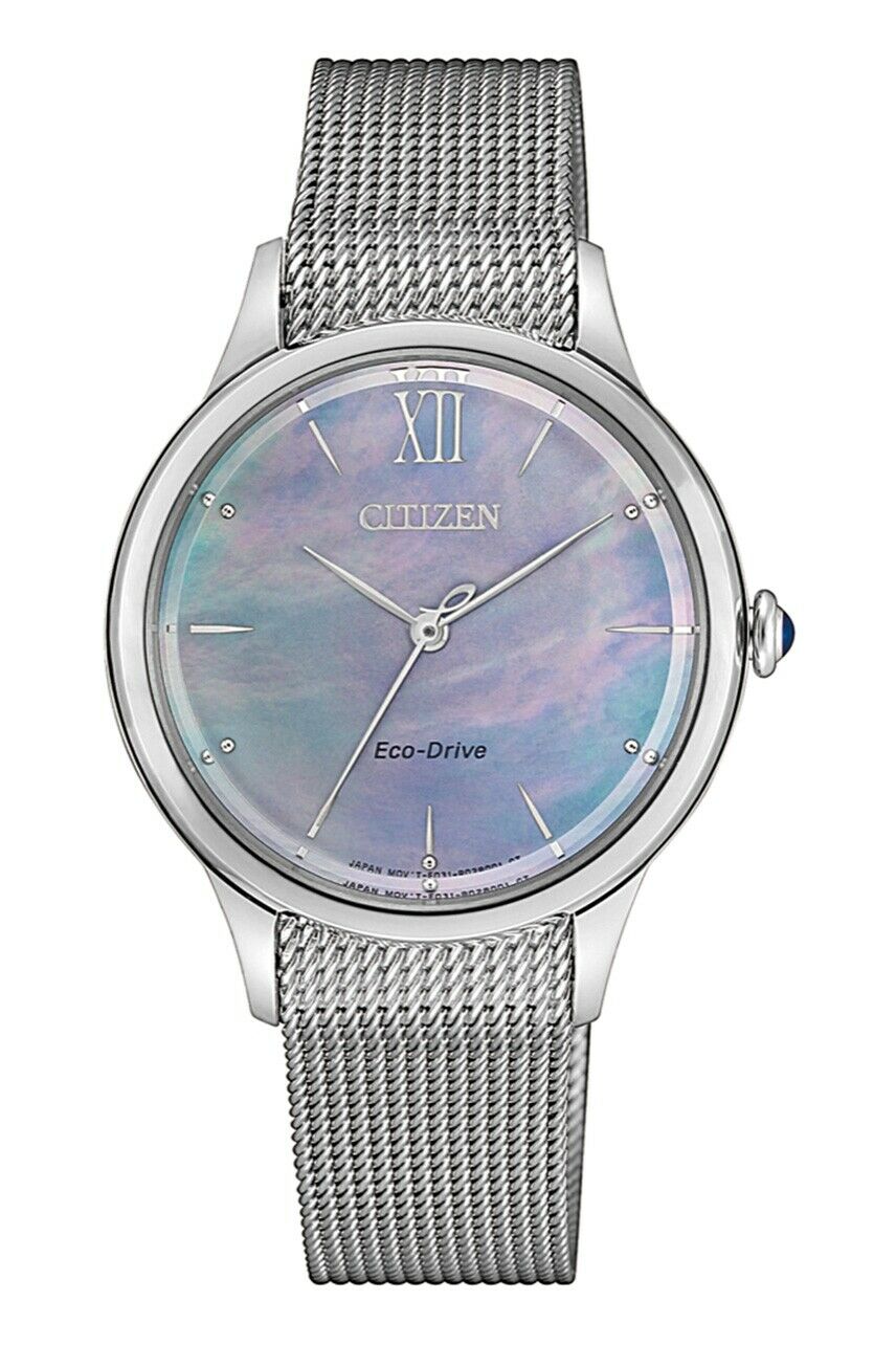 Citizen EM0810-84N นาฬิกาผู้หญิง Citizen L Eco-Drive Mother of Pearl Women's Watch
