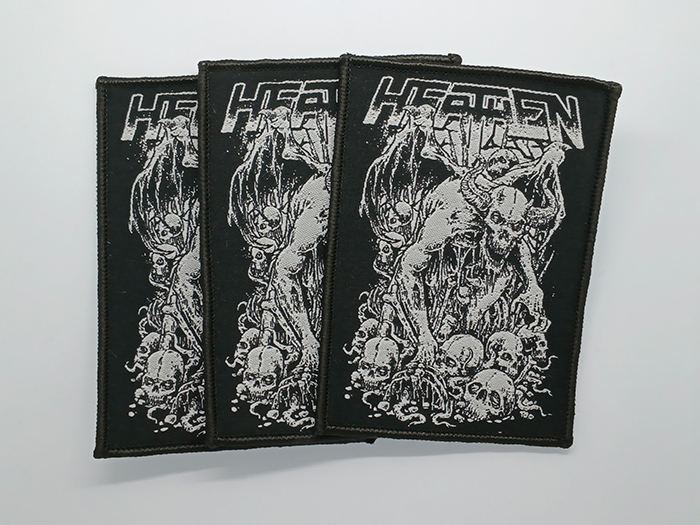 HEATHEN 'Skull' Woven Patch'