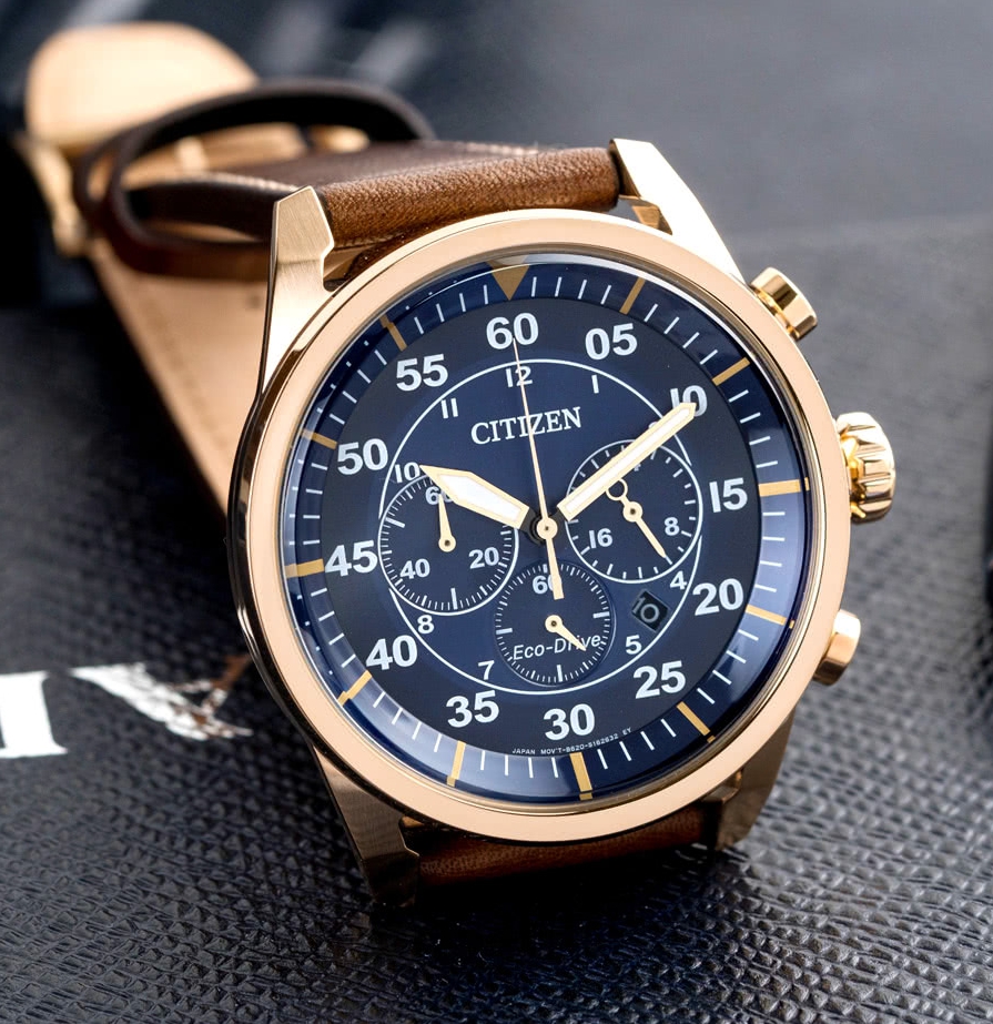 Citizen CA4213-26L นาฬิกาผู้ชาย Eco-Drive Chronograph Men's Watch