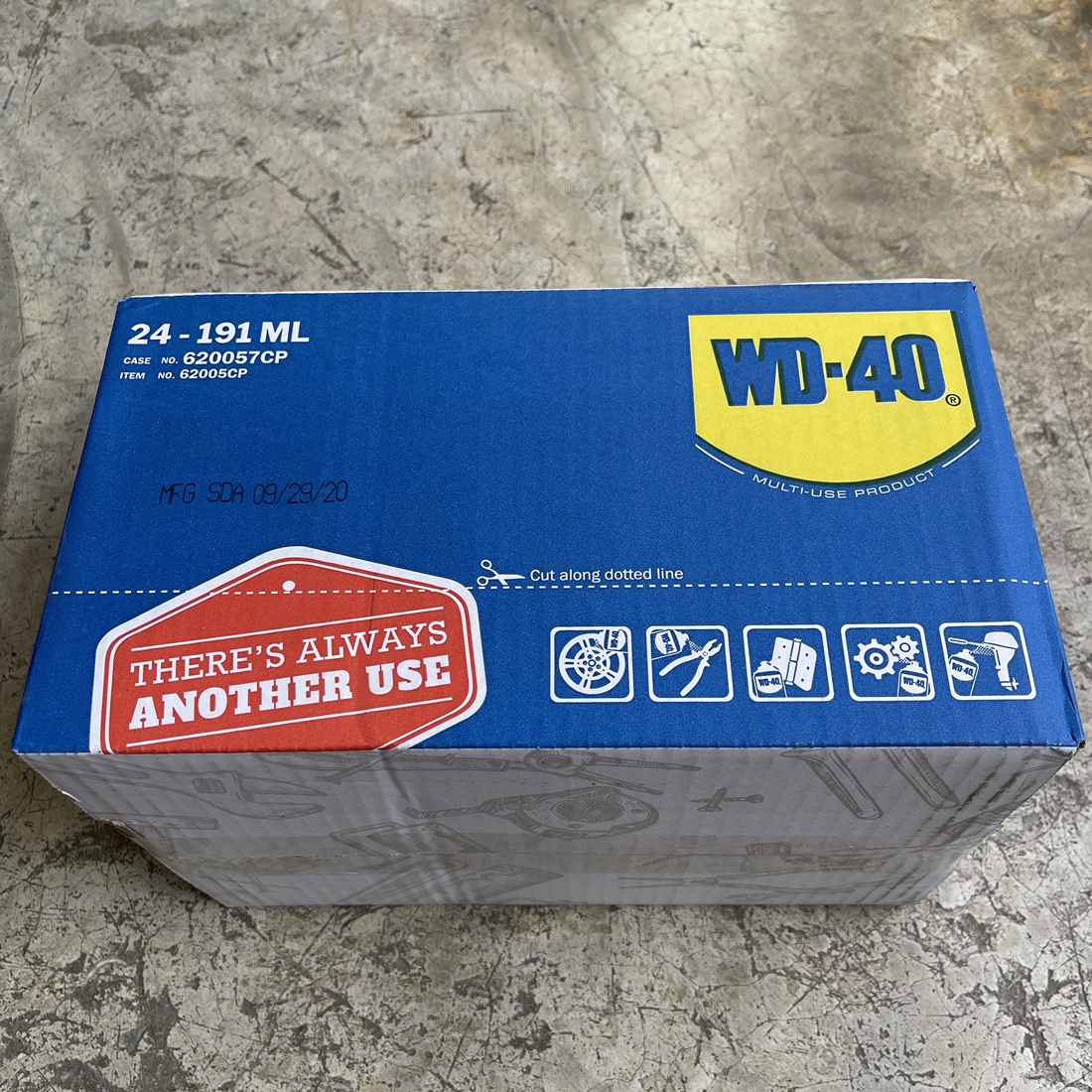 น้ำมันเอนกประสงค์ WD-40 wd40 191ml. (ขายเป็นคู่) MULTI-USE PRODUCT selling in pair by ctool ซีทูล