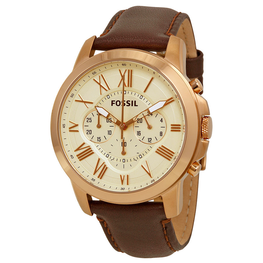 Fossil FS4991 นาฬิกาผู้ชาย Fossil รุ่น FS4991, Grant Chronograph Men's Watch