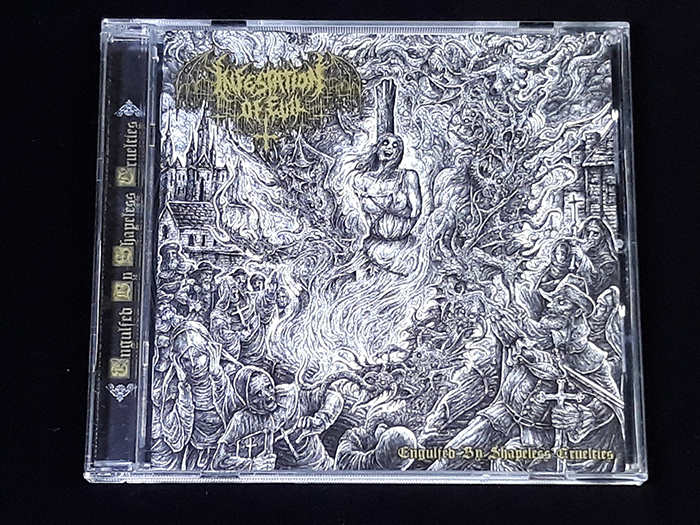 INFESTATION OF EVIL 'Engulfed By Shapeless Cruelties' CD