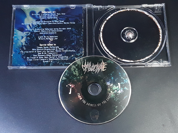 HALLUCINATE'From the Bowels of the Earth' CD
