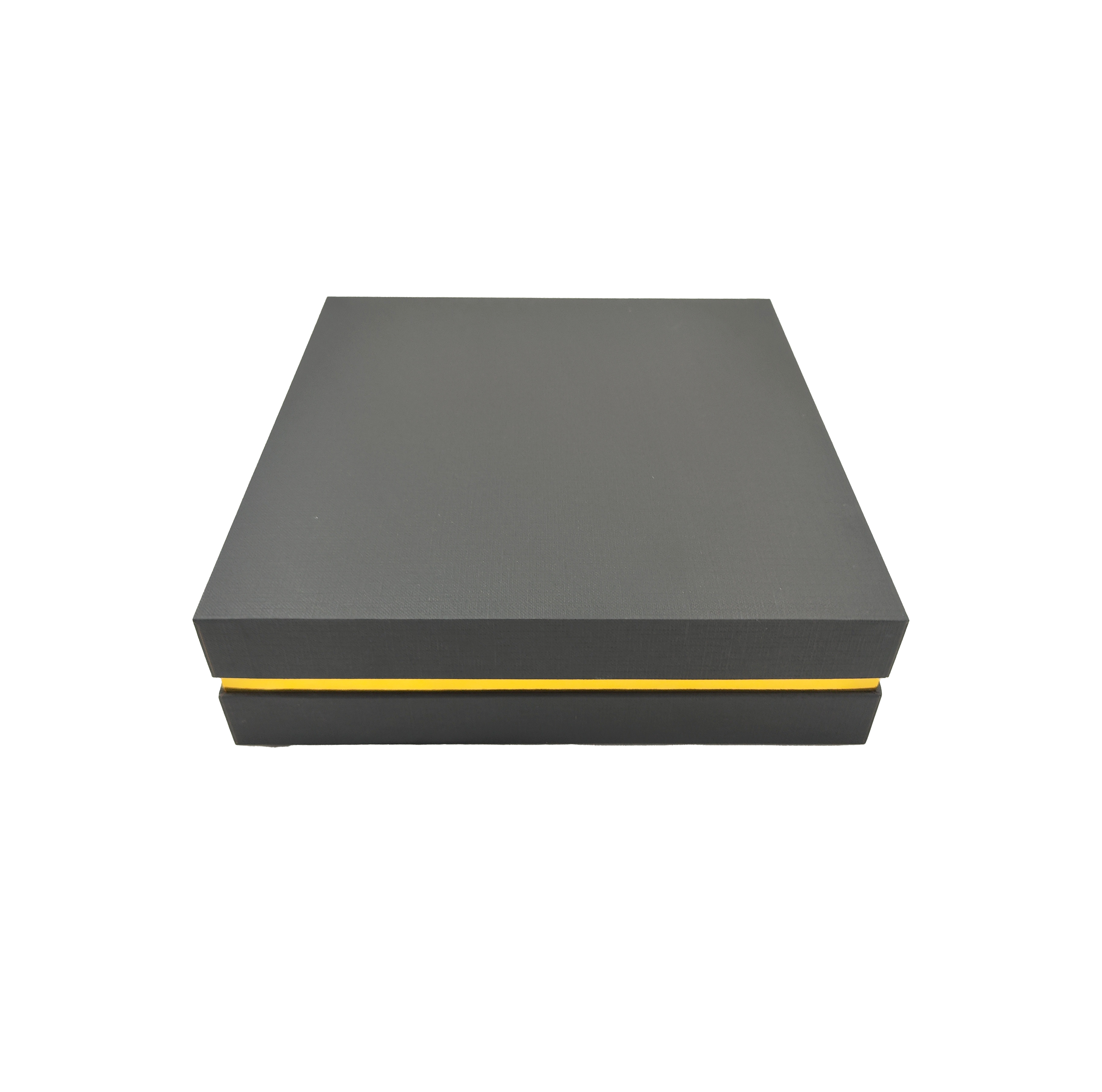 RI927 กล่องจั่วปัง ทรงฝาครอบโชว์บ่า ขนาด 21.5 x 21.5 x 6 ซม. (วัดใน + บ่าสูง 1 ซม.)