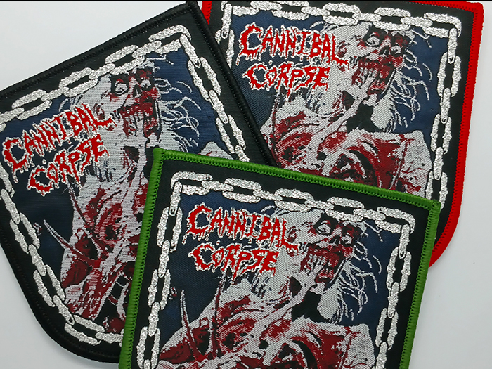 CANNIBAL CORPSE 'Eaten Back To Life' Woven Patch อาร์มแบบทอ