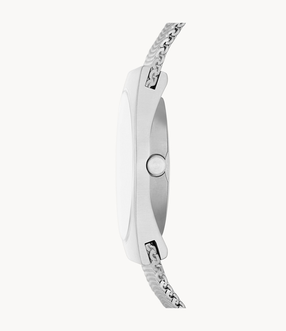 Skagen SKW3080 นาฬิกาผู้หญิง Grenen Lille Solar-Powered Stainless Steel Mesh Women's Watch