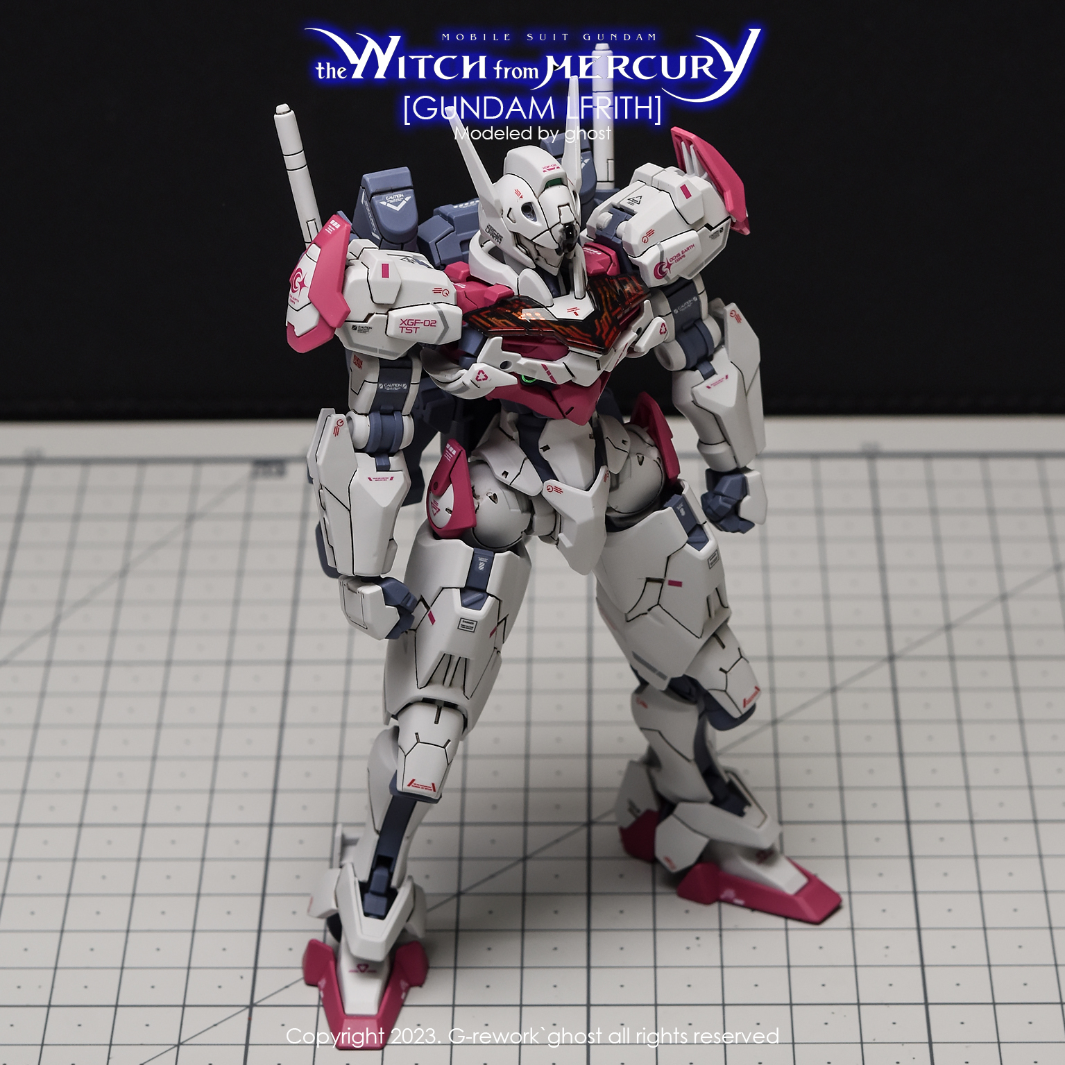 G-REWORK CUSTOM DECAL HG 1/144 GUNDAM LFRITH