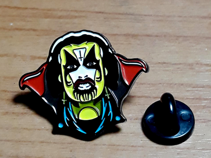 KING DIAMOND 'Metal Pin' (เข็มกลัดเหล็ก)