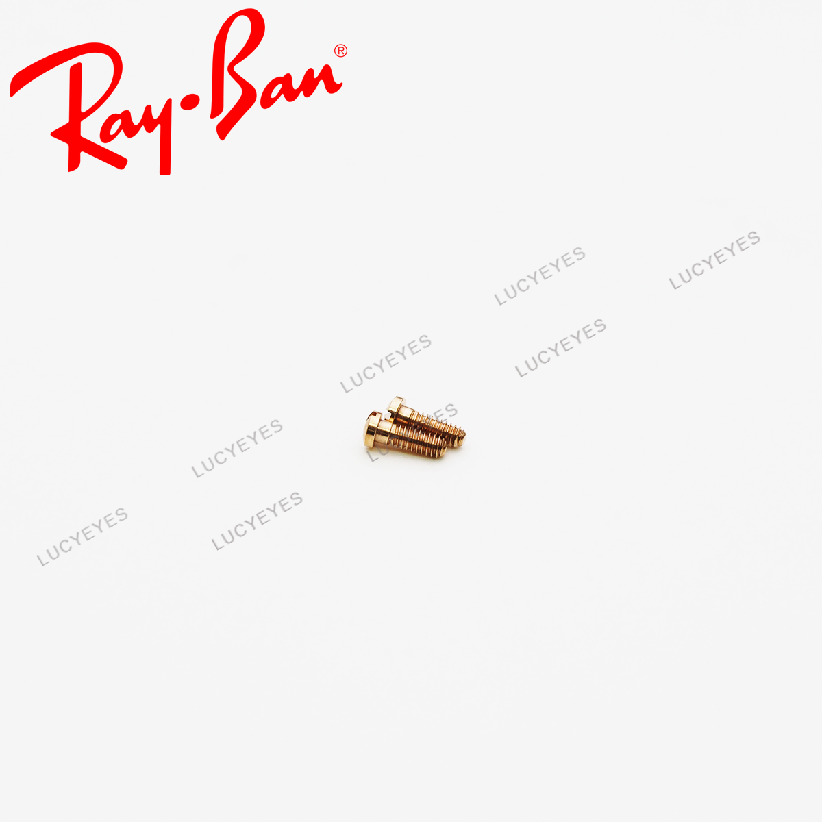 น๊อตแว่น RAYBAN แท้ 100% RB2447F, RX2447VF สีทอง