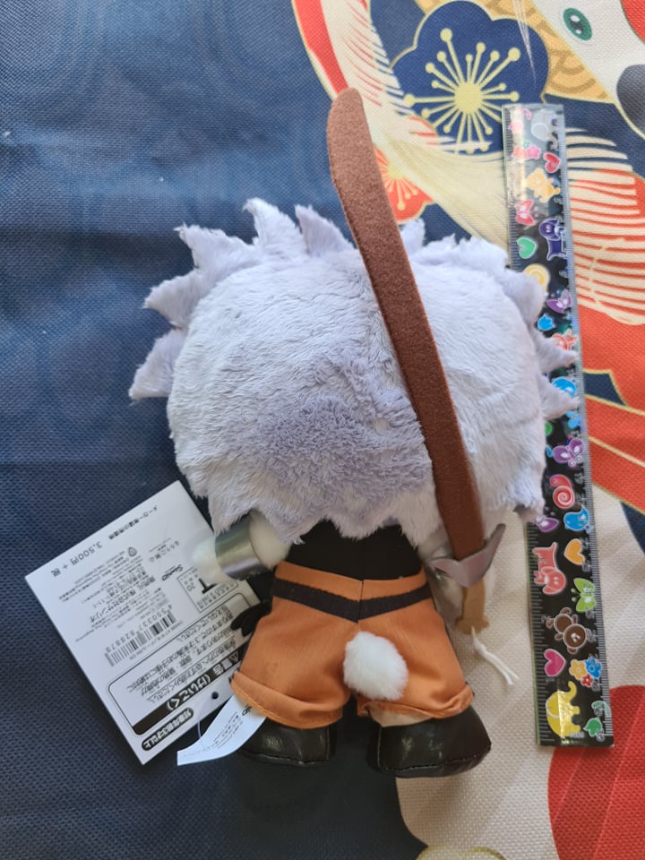 [พร้อมส่ง] ตุ๊กตา คิตตี้ เคนชิน ซามูไรพเนจร 18 cm Rurouni Kenshin x Hello Kitty - Enishi Yukishiro นำเข้าจากญี่ปุ่น るろうに剣心