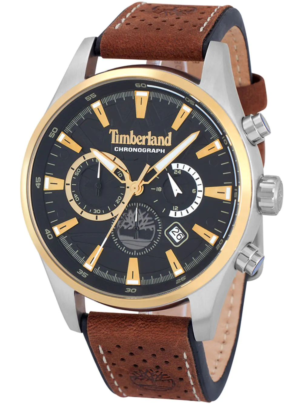 Timberland TDWGC2102402 นาฬิกาผู้ชาย Chronograph Quartz Men's Watch
