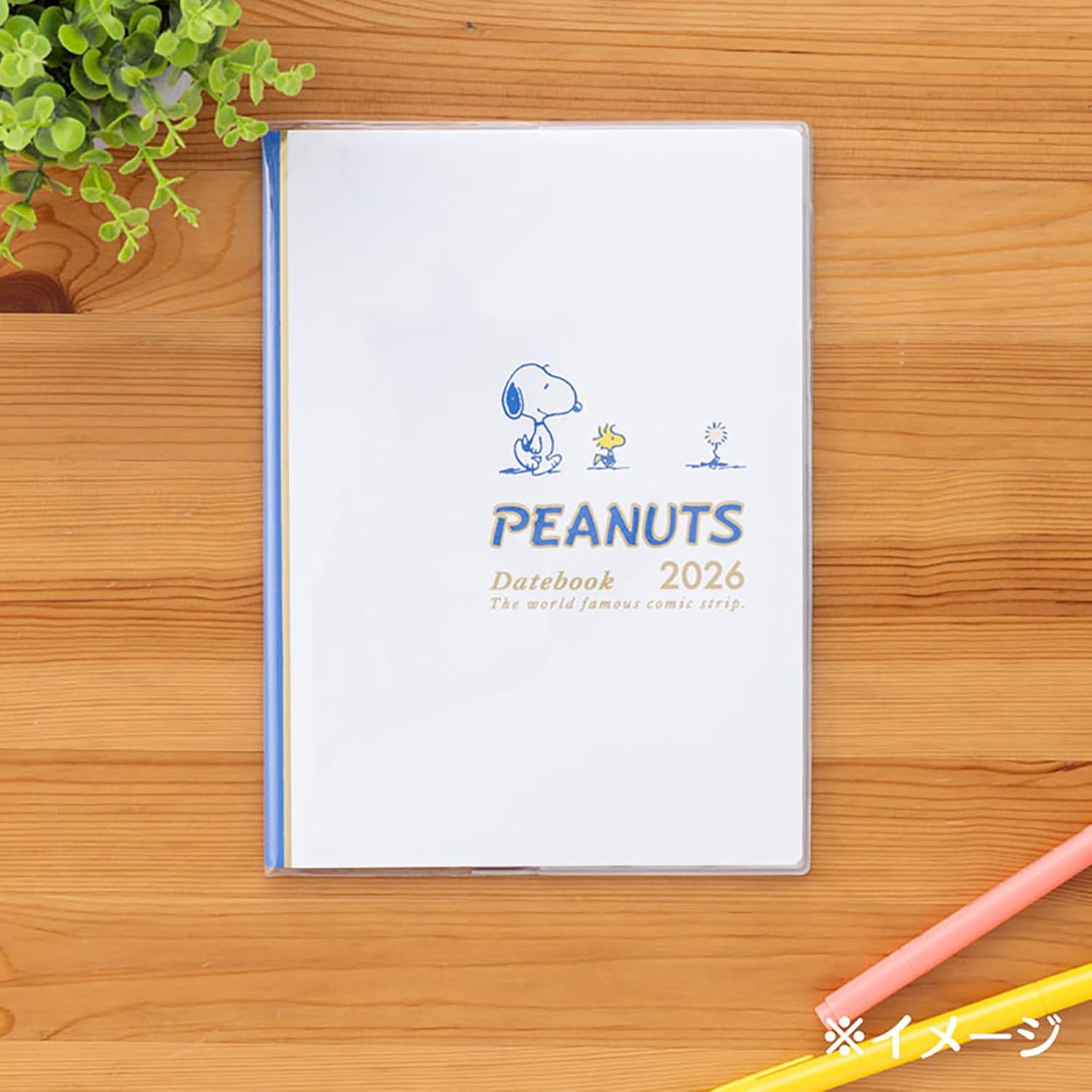 [PRE-ORDER] DIARY Planner 2026 สมุดแพลนเนอร์ สนูปปี้ Snoopy Peanuts Size A5 แพลนเนอร์ ไดอารี่ จากซานริโอ Sanrio Japan นำเข้าจากญี่ปุ่น スヌーピー A5デイトブック 2026