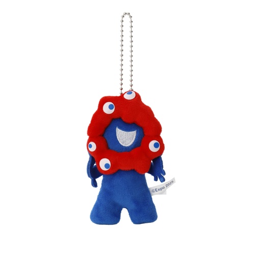 [PRE-ORDER] พวงกุญแจ ตุ๊กตา น้องชีพจร มาสคอท ขนาดเล็ก MYAKU-MYAKU Official Petite Mascot Keychain งาน Osaka Expo 2025 นำเข้าจากญี่ปุ่น ミャクミャクぷちマスコットキーチェーン
