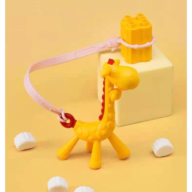 สายคล้องซิลิโคน food grade ยาว 44 ซม. สายคล้องจุกหลอกซิลิโคน สายคล้องยางกัดซิลิโคน