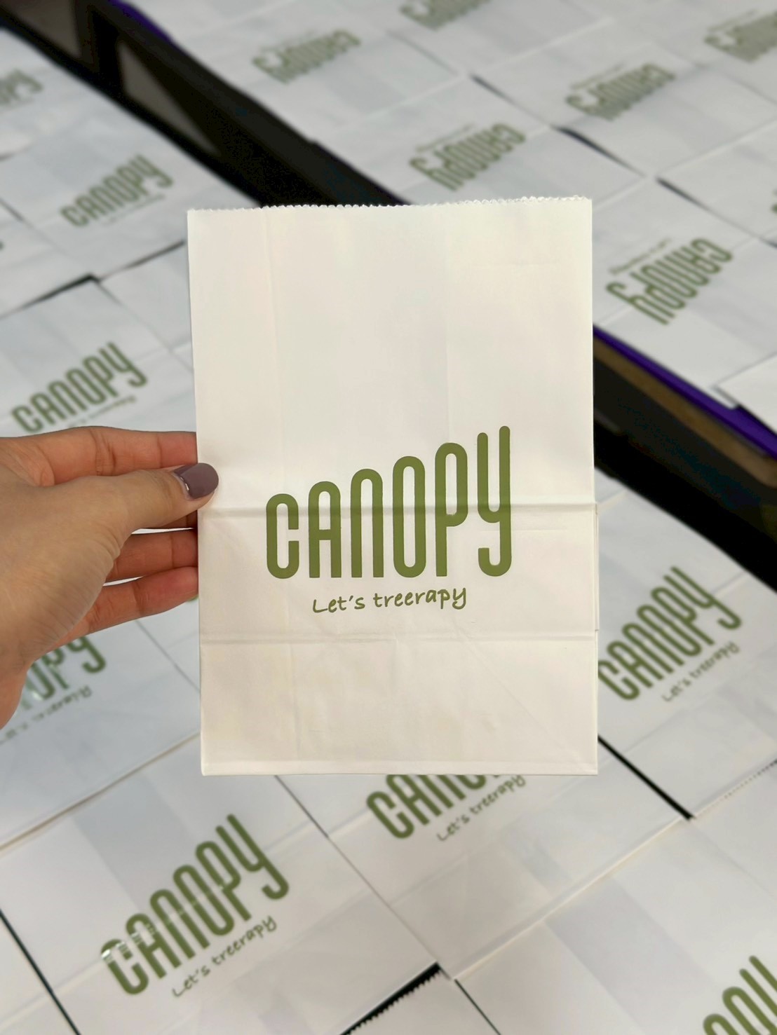 ผลงาน ซองขนมสกรีนโลโก้