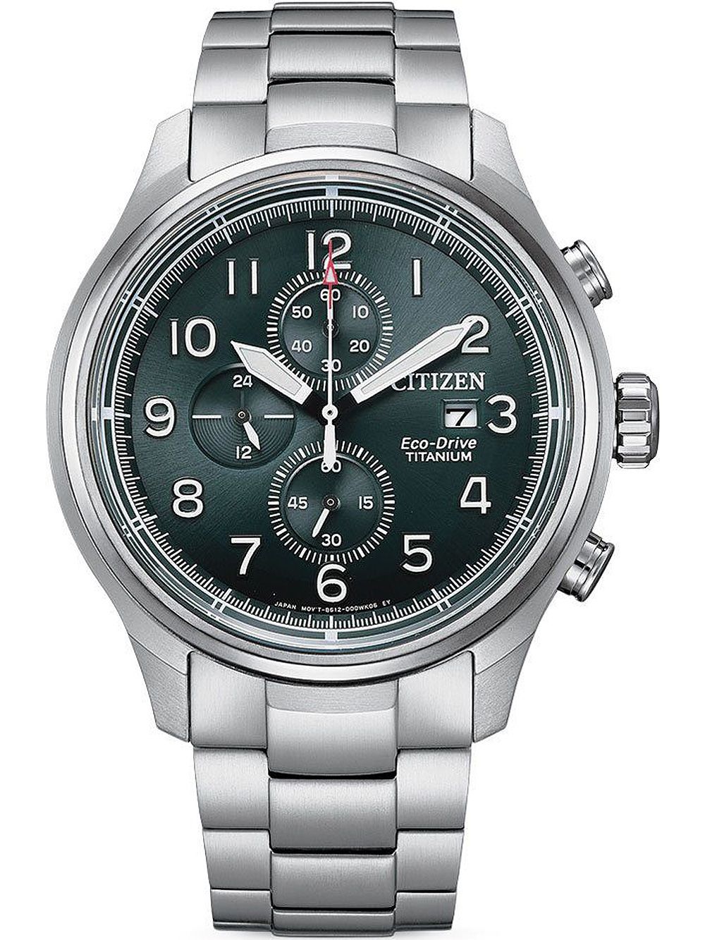 Citizen CA0810-88X นาฬิกาผู้ชาย Eco-Drive Titanium Men's Watch