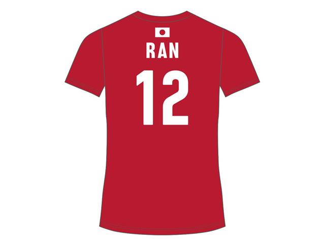[PRE-ORDER] Asics เสื้อกีฬา ทีมเจแปน 2024 SIZE XL เสื้อวอลเลย์บอลชาย สกรีนเบอร์ 12 RAN - TEAM JAPAN Men's National Team Support T-Shirt 2053A231 RAN Takahashi รัน ทากาฮาชิ นำเข้าจากญี่ปุ่น