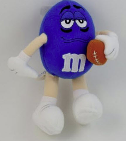 นักกีฬารักบี้ M&M ขนาด 7 นิ้ว