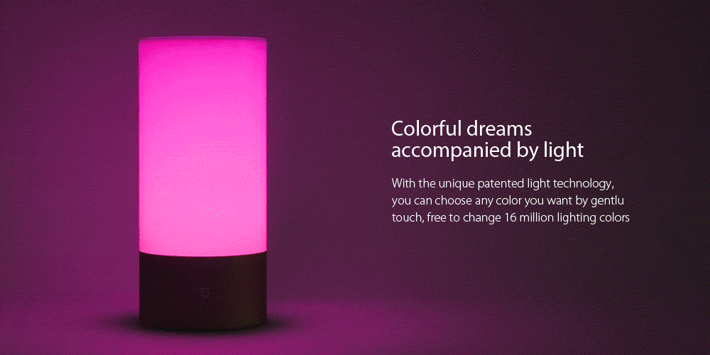 Xiaomi MiJia Bedside Lamp - โคมไฟหัวเตียงอัจฉริยะ MiJia (BLE Gateway) (CN)