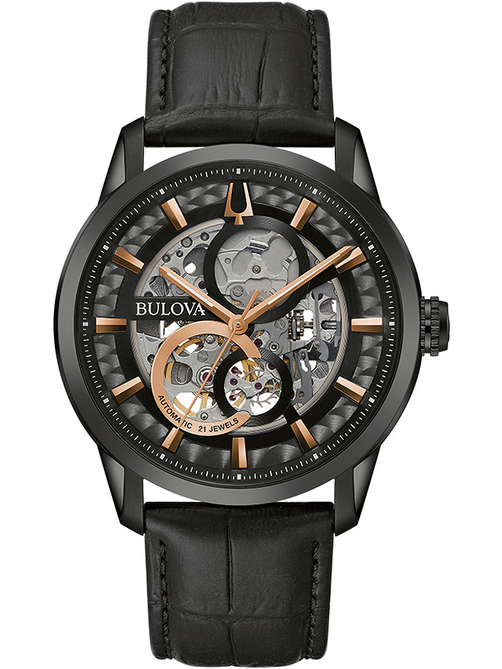 Bulova 98A283 นาฬิาผู้ชาย Sutton Automatic Men's Watch