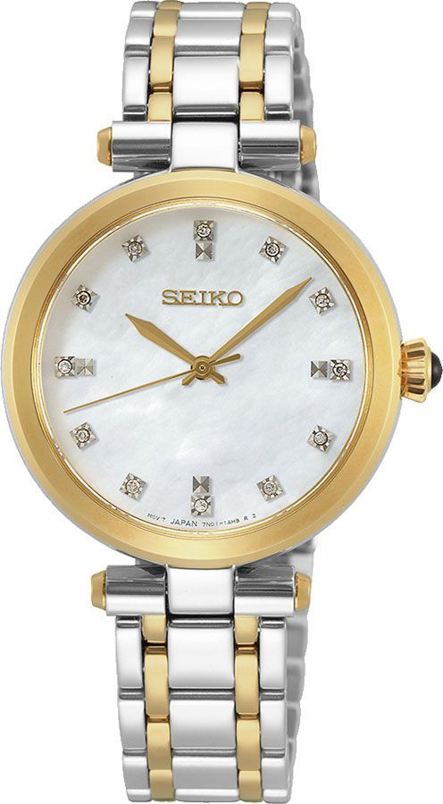 Seiko SRZ532P1 นาฬิกาผู้หญิง DIAMONDS Quartz Women's Watch